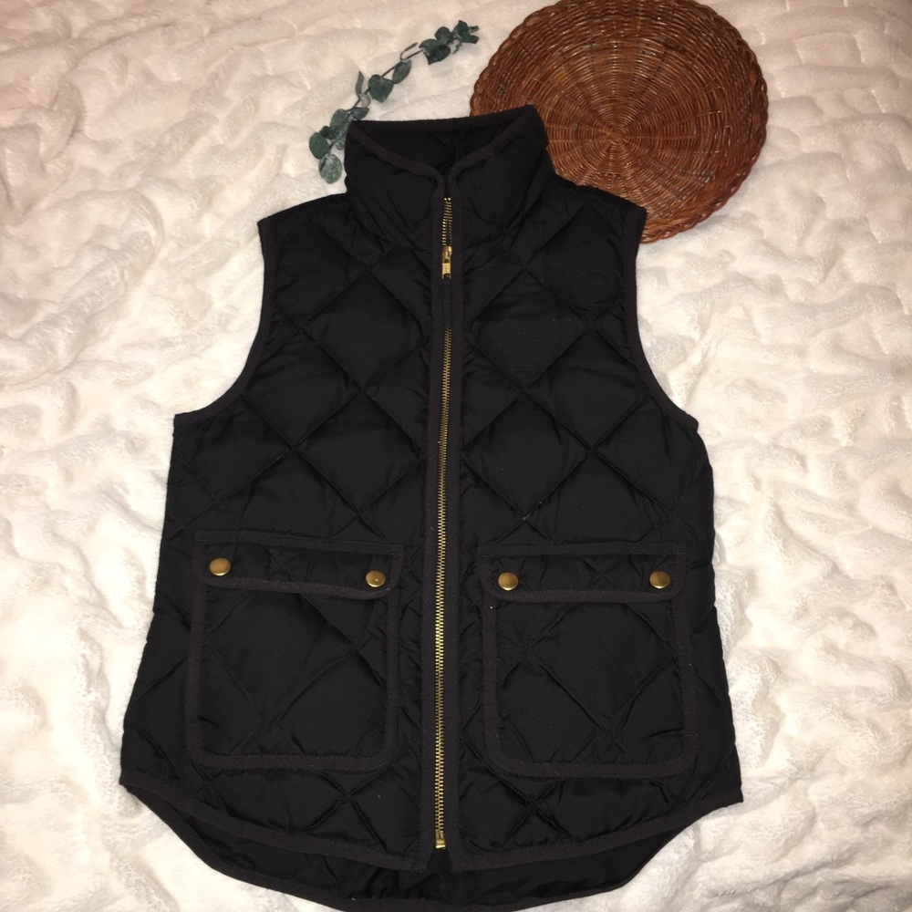 J.Crew Excursion Quilted Down Vest